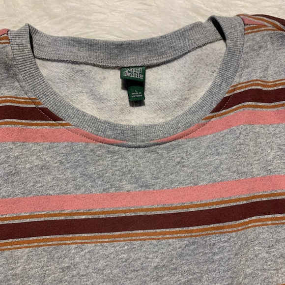 COPY - Wild Fable Striped Crop Top - Picture 6 of 9